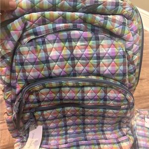 Vera Bradley Essential large backpack and lunch box